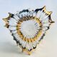 Bayel crystal bowl and gilding, 1950-60