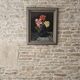 Tableau Huile sur Panneau Nature morte - bouquet de Roses Signé Schwarz