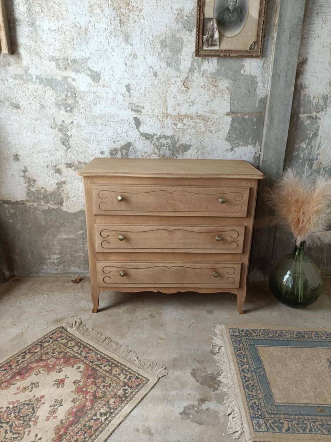 Commode en bois