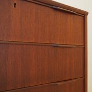 Teak chest of drawers, Danish design, 1970s, made in Denmark
