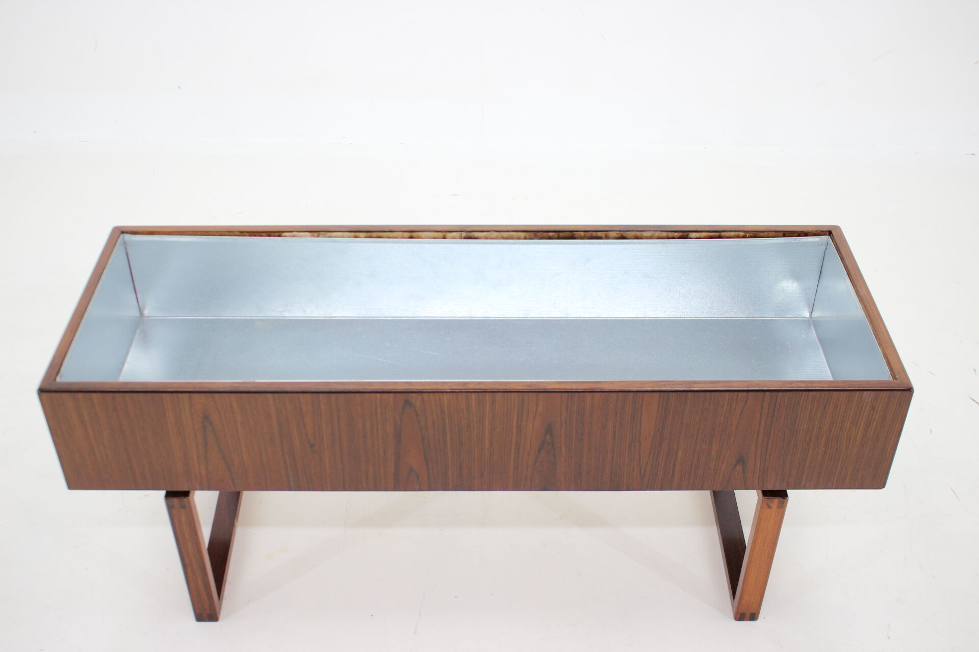 Kai Kristiansen palisander flower planter, Denmark, 1960s