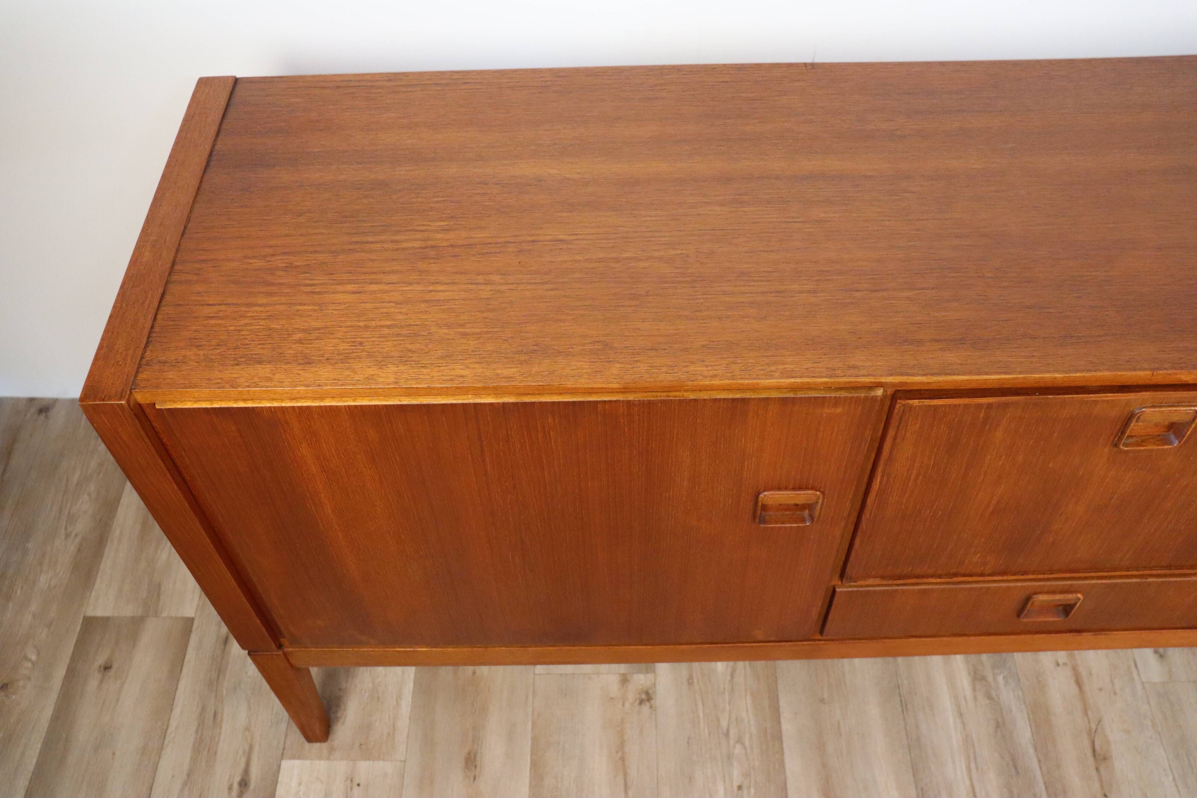 Scandinavian enfilade by Rudolf Bernd Glatel edition Fristho 1960 in teak