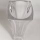 Crystal vase from Vannes 1950s Height 29 cm