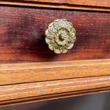 Side table empire style mahogany, 19th century