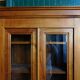 Bookcase Louis Philippe 2 doors in blond cherry tree