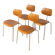 Chaises Egon Eiermann SE 68, ensemble de 4