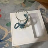 Blown glass vase. 1990