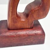 Free form wooden sculpture