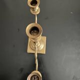 Chandelier en laiton néo-classique, années 1950