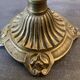 Vintage brass table lamp – 1950s – Rococo style base