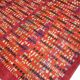 Rare big beautiful abstract design wool hand-made carpet / rug, 1950s