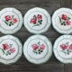 6 Assiettes à dessert Monique par Digoin Sarreguemines