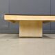 Table basse en peau de chèvre laquée Aldo Tura, années 1960
