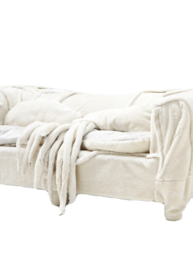 Vintage Sofa 'Octopus', upholstered by Carine Boxy, Belgium, 2024