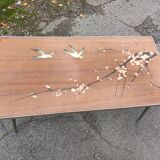 Coffee table feet vintage compass 50 60