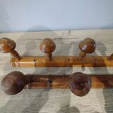 Vintage bamboo wall coat hook
