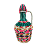 Multicolored scoubidou bottle 60s