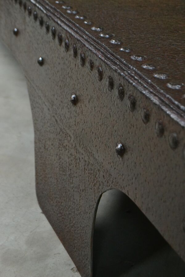 Table basse de type industrielle