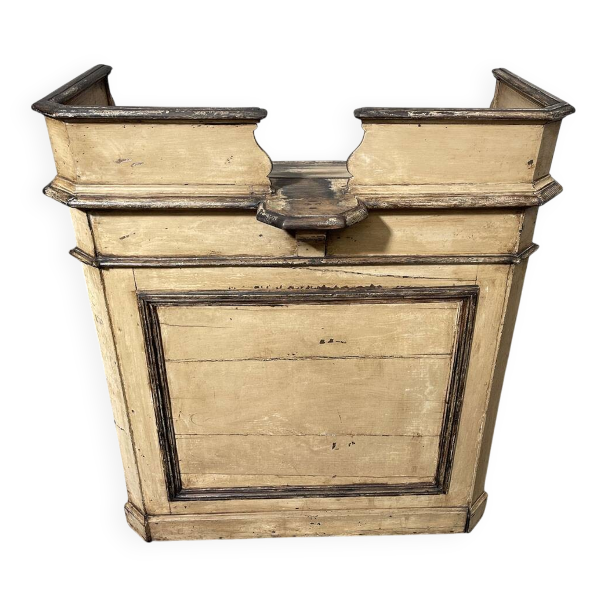 Comptoir 1930 de boutique, patine beige