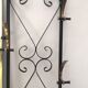 Wall coat rack metal cloakroom