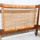 Daybed scandinave design Børge Mogensen pour Soborg Mobelfabrik 1950 's, teck et cannage