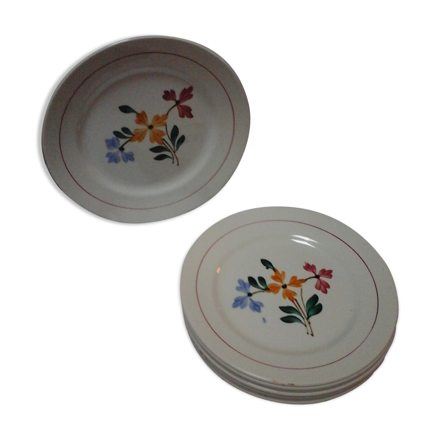 8 Alma / St Amand dessert plates