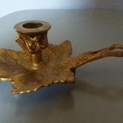 Bougeoir en laiton