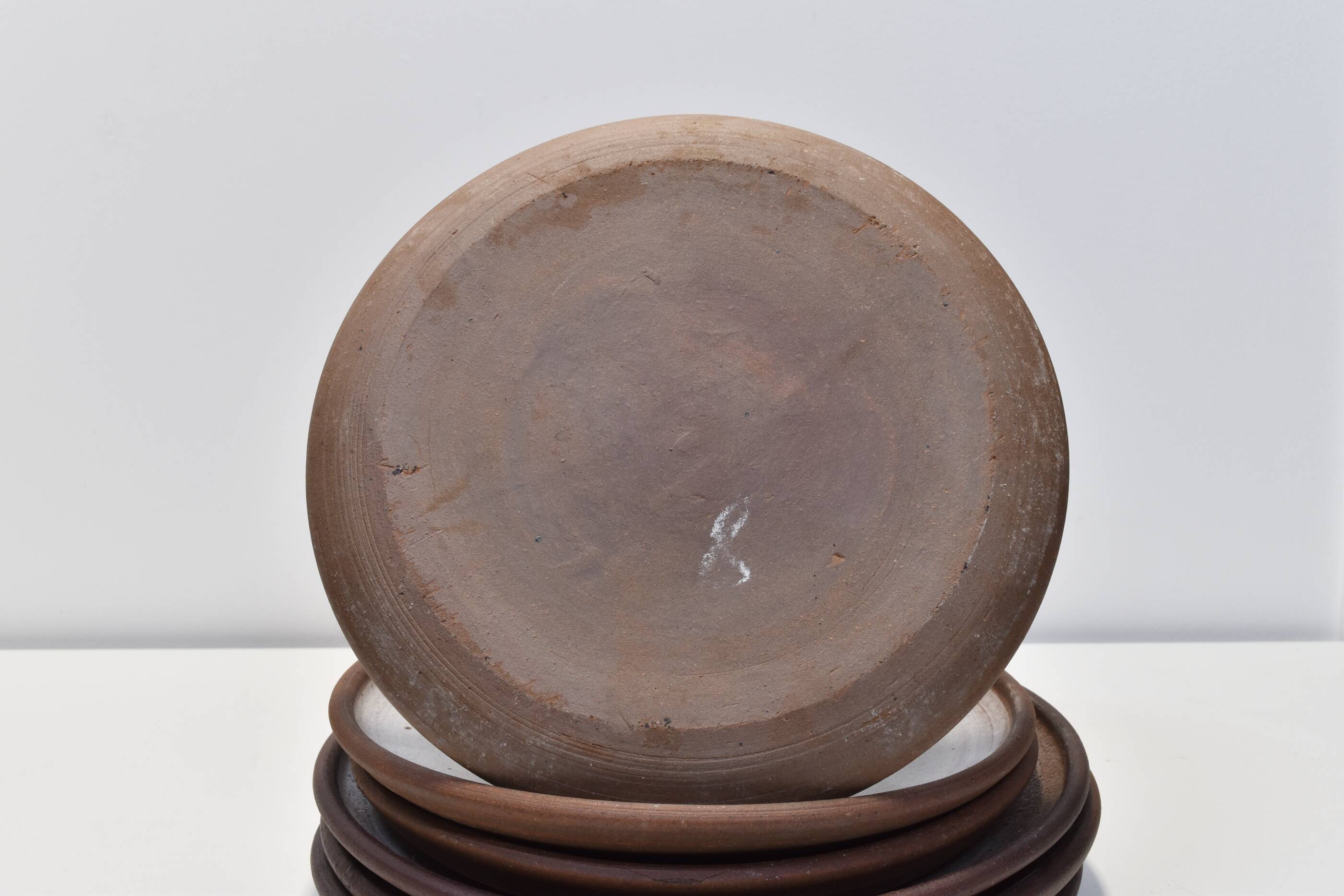 7 Vintage ceramic plates Norbert Pierlot Ratilly La borne