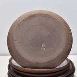 7 Vintage ceramic plates Norbert Pierlot Ratilly La borne