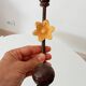 Vintage folk art wall coat rack