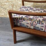 1960s/70s Teak Easy Chair by Glostrup Møbelfabrik Denmark Design