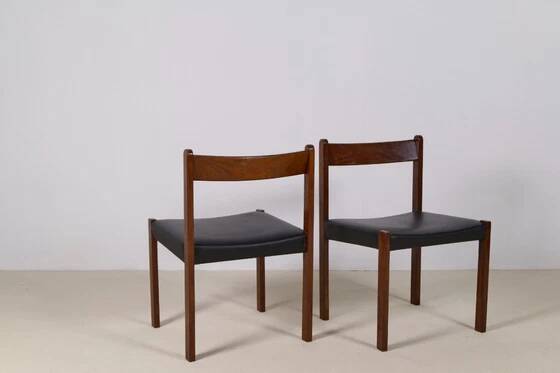 6x Alfred Hendrickx dining chairs for Belform, 1960s, Belgium