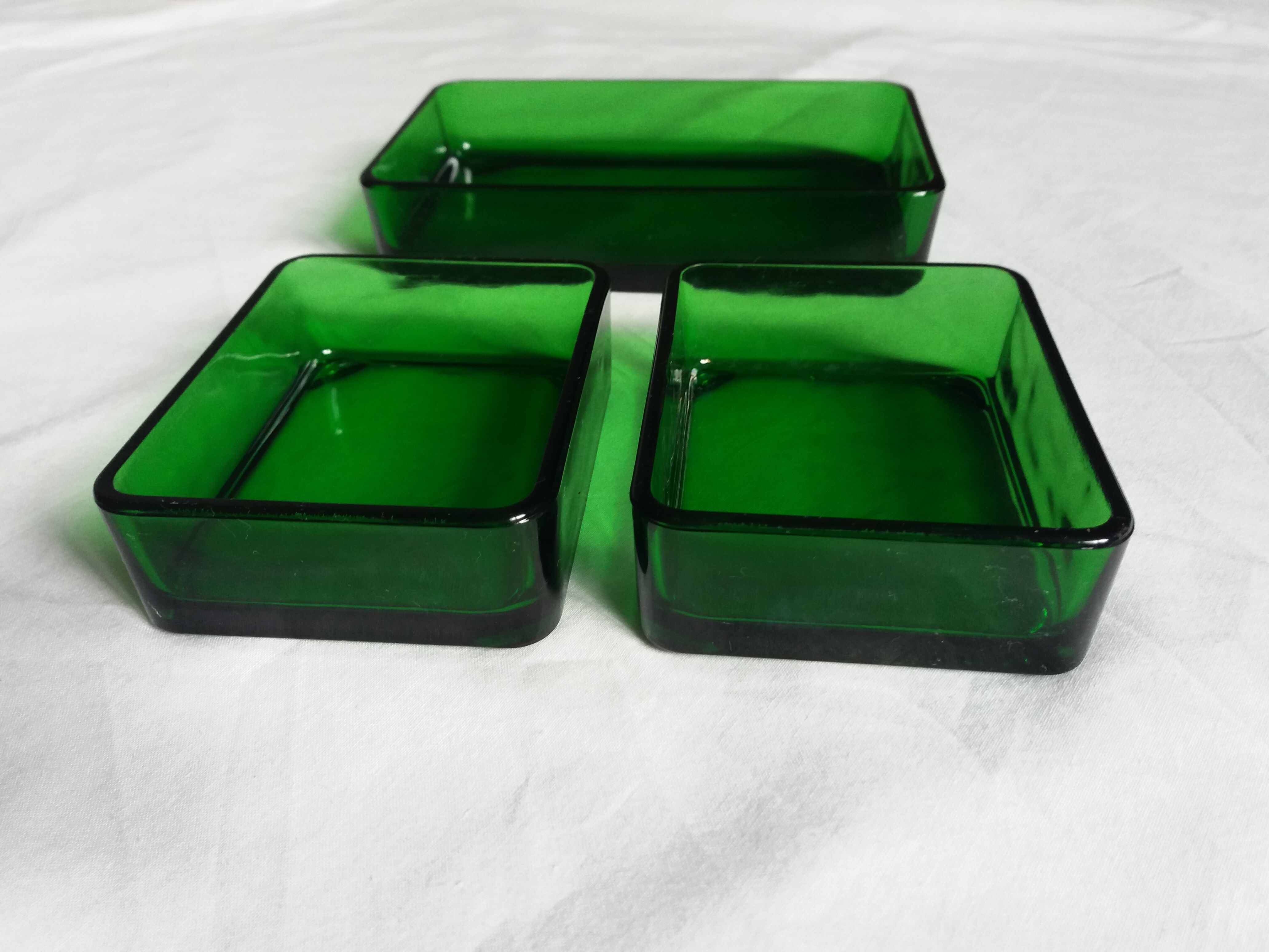 Glass ramekins