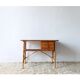 Louis Sognot rattan desk from the 50s