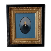 Portrait encadré