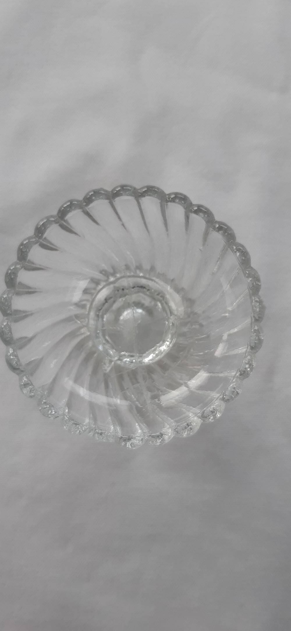 Set of 5 very old mini compote dishes, PORTIEUX