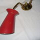 Double diabolo wall lamp from the 50s