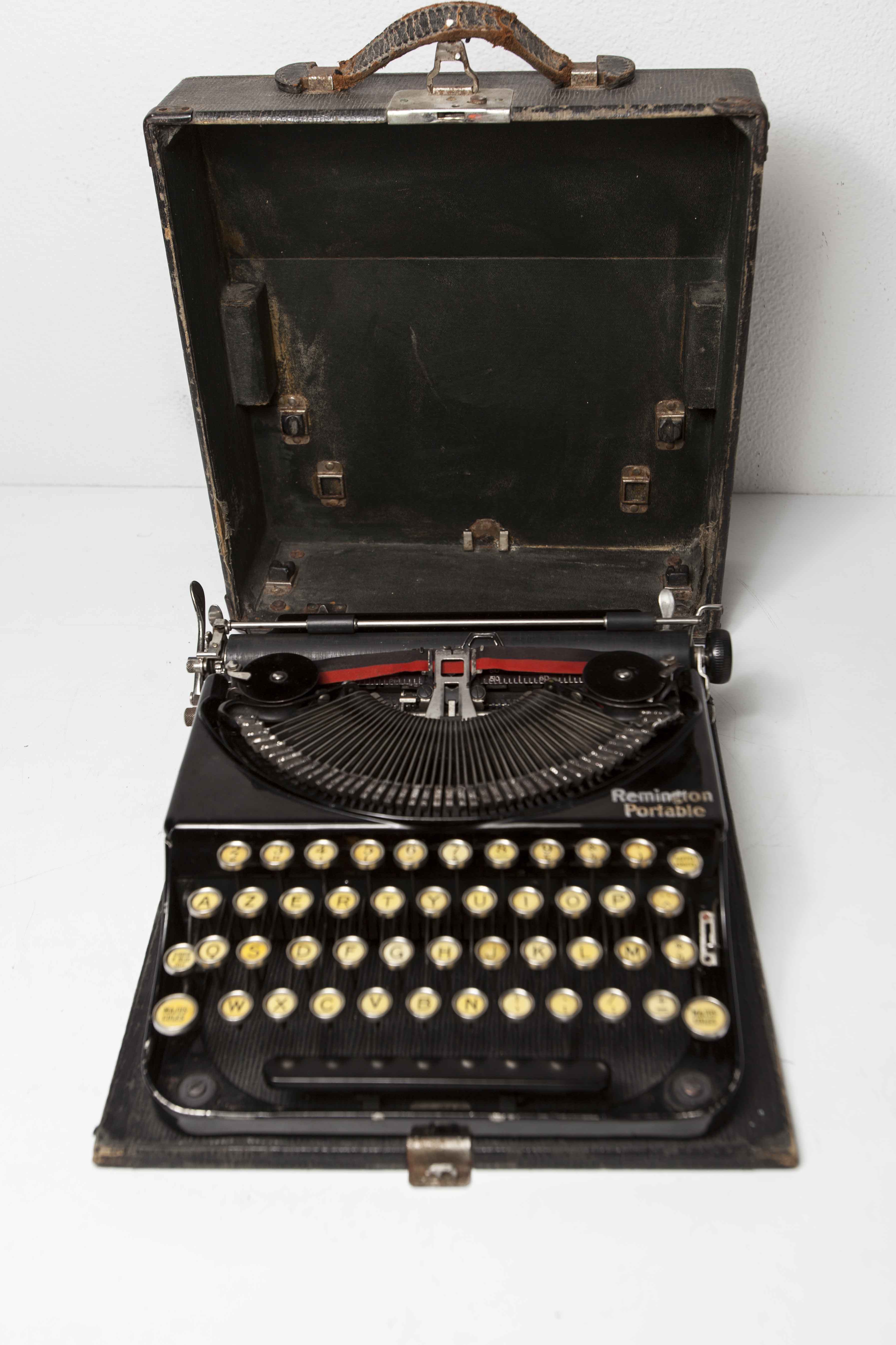 Revised Remington Portable Typewriter and New Ribbon