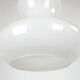 Suspension in white opaline Italy 1960