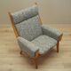 Fauteuil, design danois, Hans J. Wegner, fabricant : Getama