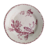 Assiette plate gien / cactus