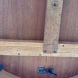 Vintage Scandinavian teak round table – 1960s