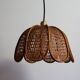 Suspension fleur en cannage