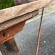 Old folding table