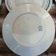 12 flat plates in ironstone from Badonviller