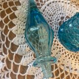Large turquoise bottle