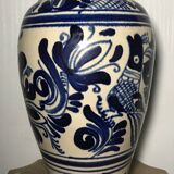 Vintage korond glazed terracotta pottery vase