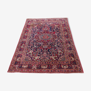 Tapis persan ancien teheran 204x143cm