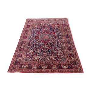 tapis persan ancien teheran 204x143cm