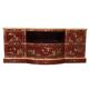 Dark red Chinese TV cabinet 122 cm